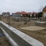Gépészeti alapszerelés elkészítve.